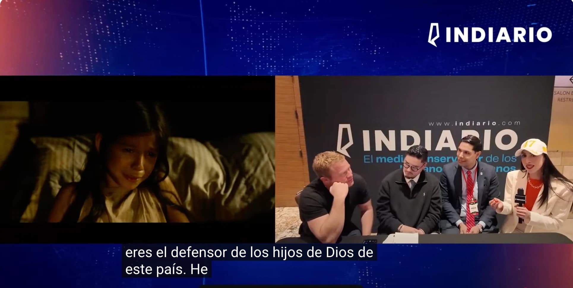 Exclusiva con Tim Ballard exagente federal, protagonista de la película Sound of Freedom