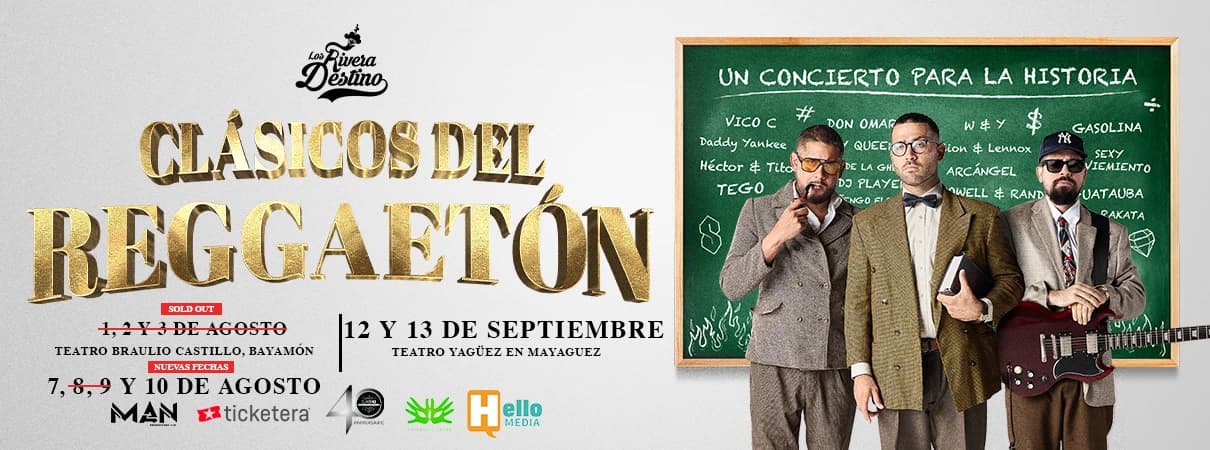 Advertisement: Clasicos Reggaeton