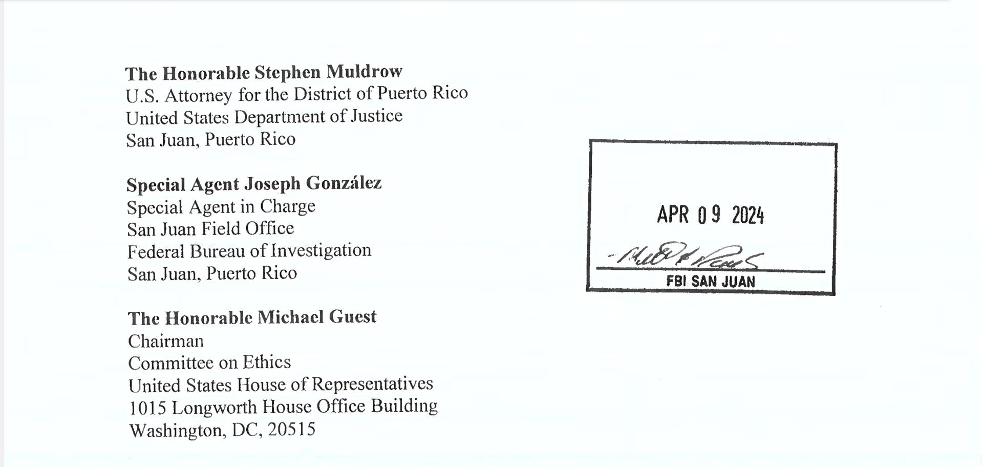 "No comment": Reacciona el FBI y Comité de Ética del Congreso a supuesta querella contra Jenniffer González