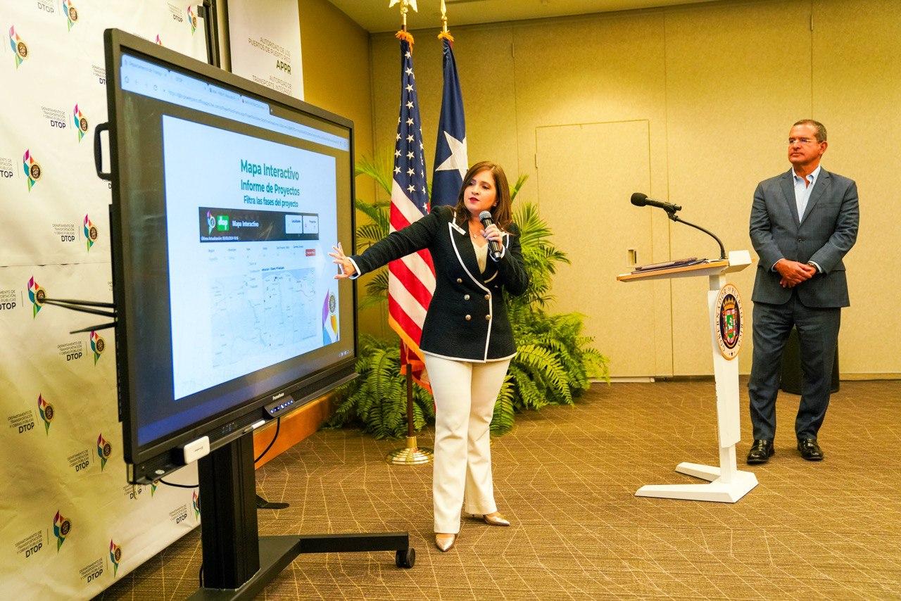 DTOP lanza mapa interactivo con el progreso de sobre 800 proyectos para reparar carreteras en Puerto Rico
