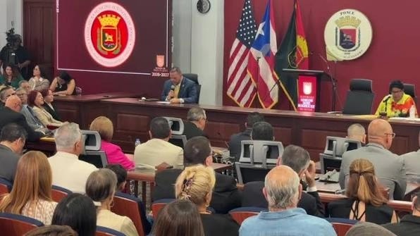 Foto de la Legislatura Municipal de Ponce en Sesión Ordinaria (Archivo)