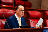 Juan Oscar Morales, Portavoz Alterno del Senado. (Archivo)