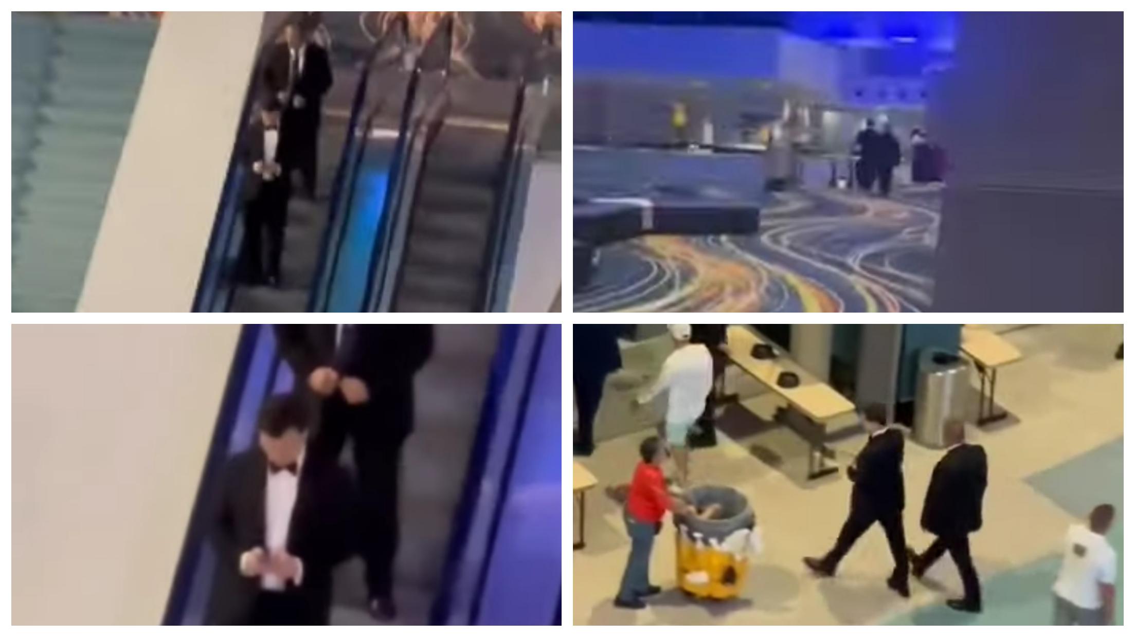 VÍDEOS: Pablo José Hernández desplega sus escoltas en evento benéfico que ya tenía seguridad